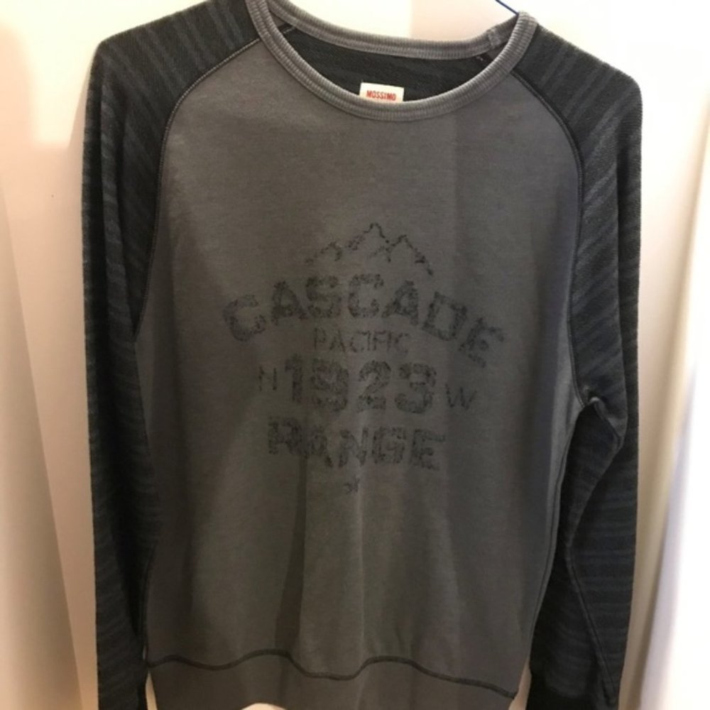 NWT Mens Mossimo Pullover long Sleeve Shirt XL